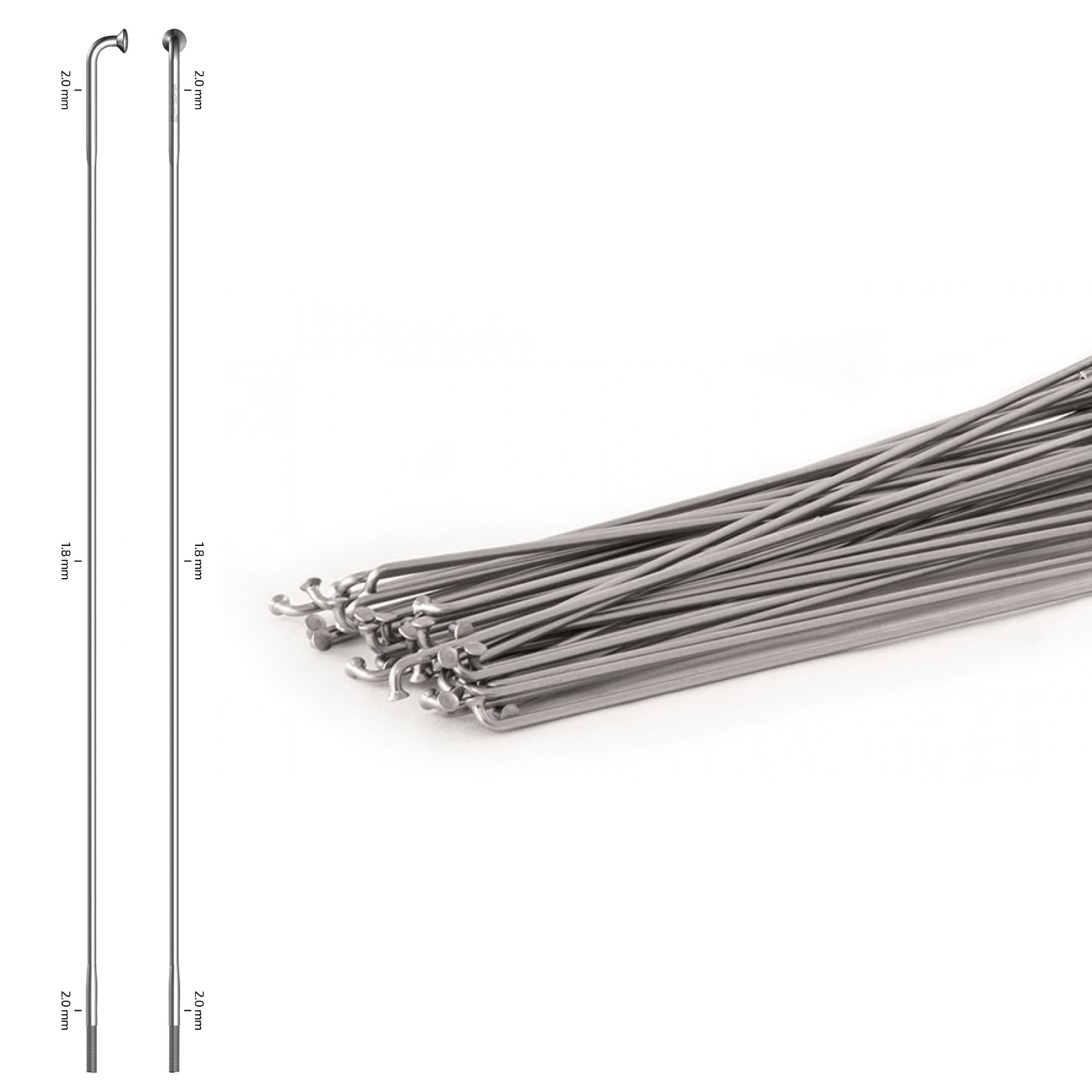 Sapim Race Speiche, silber Sapim Race Speiche, silber